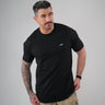 Model is 6'6", 260 lbs, wearing size XL