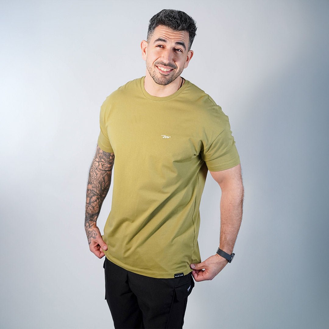 Essential 2.0 Khaki T-shirt for Tall Men