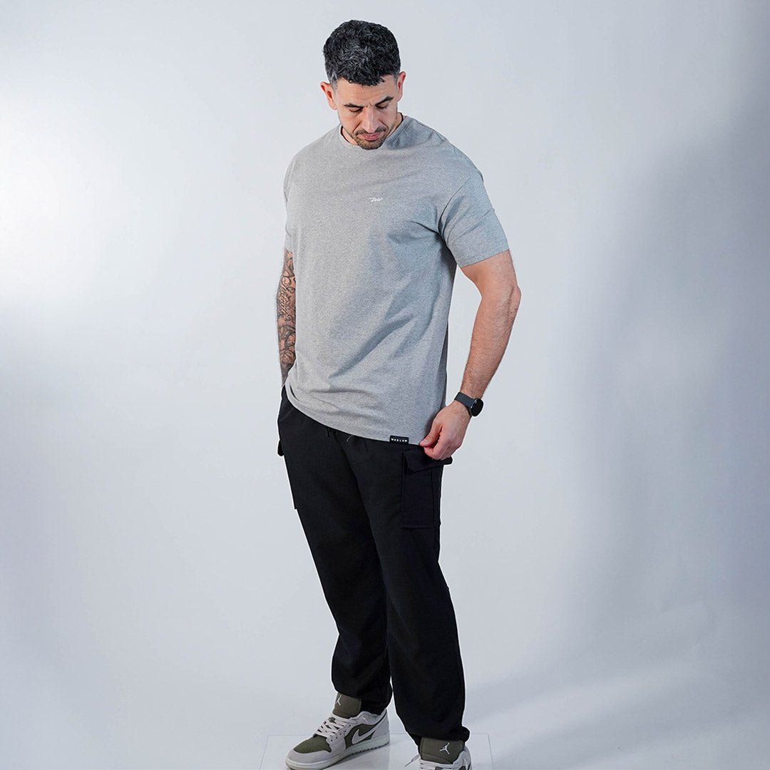 Essential 2.0 Light Grey T-shirt for Tall Men