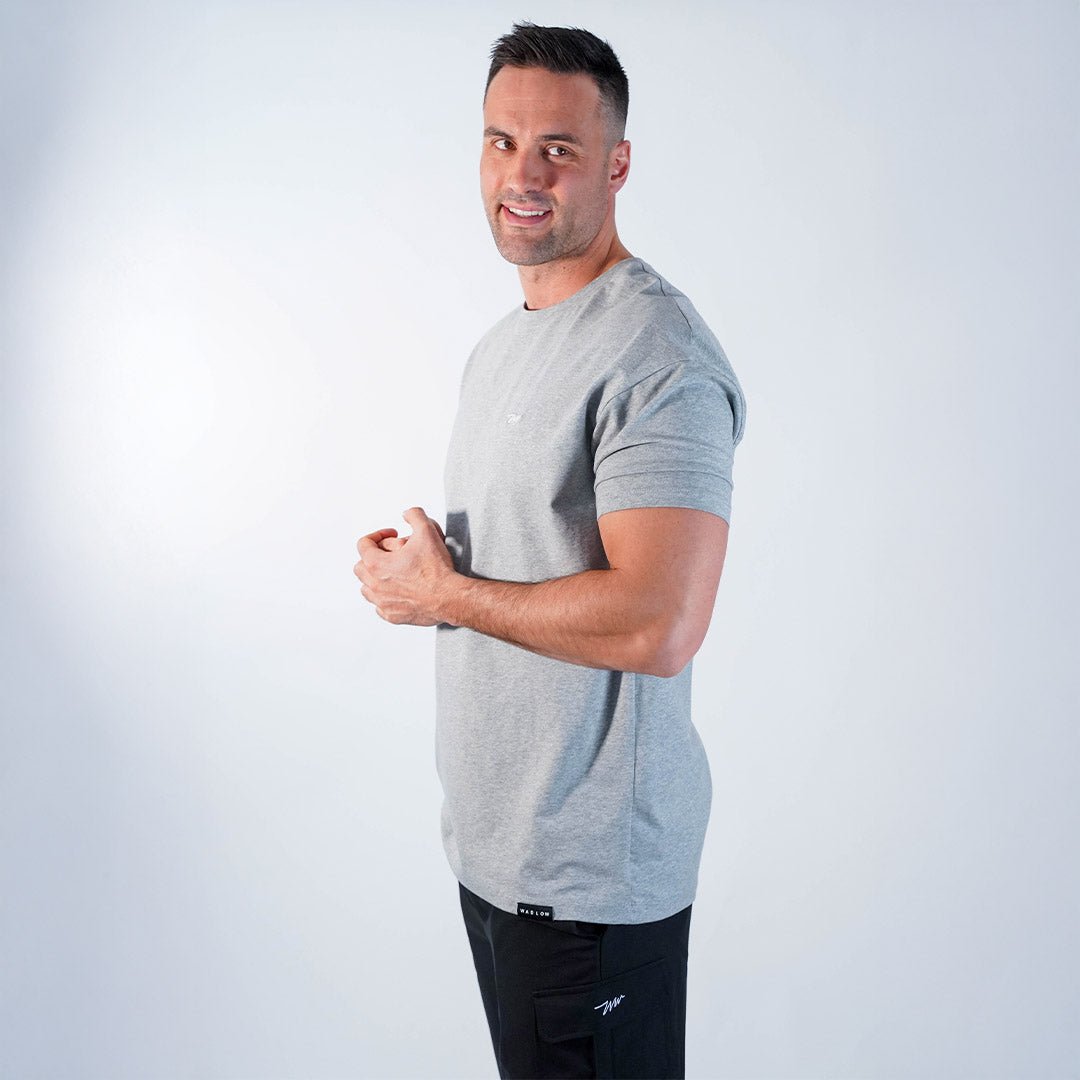 Essential 2.0 Light Grey T-shirt for Tall Men