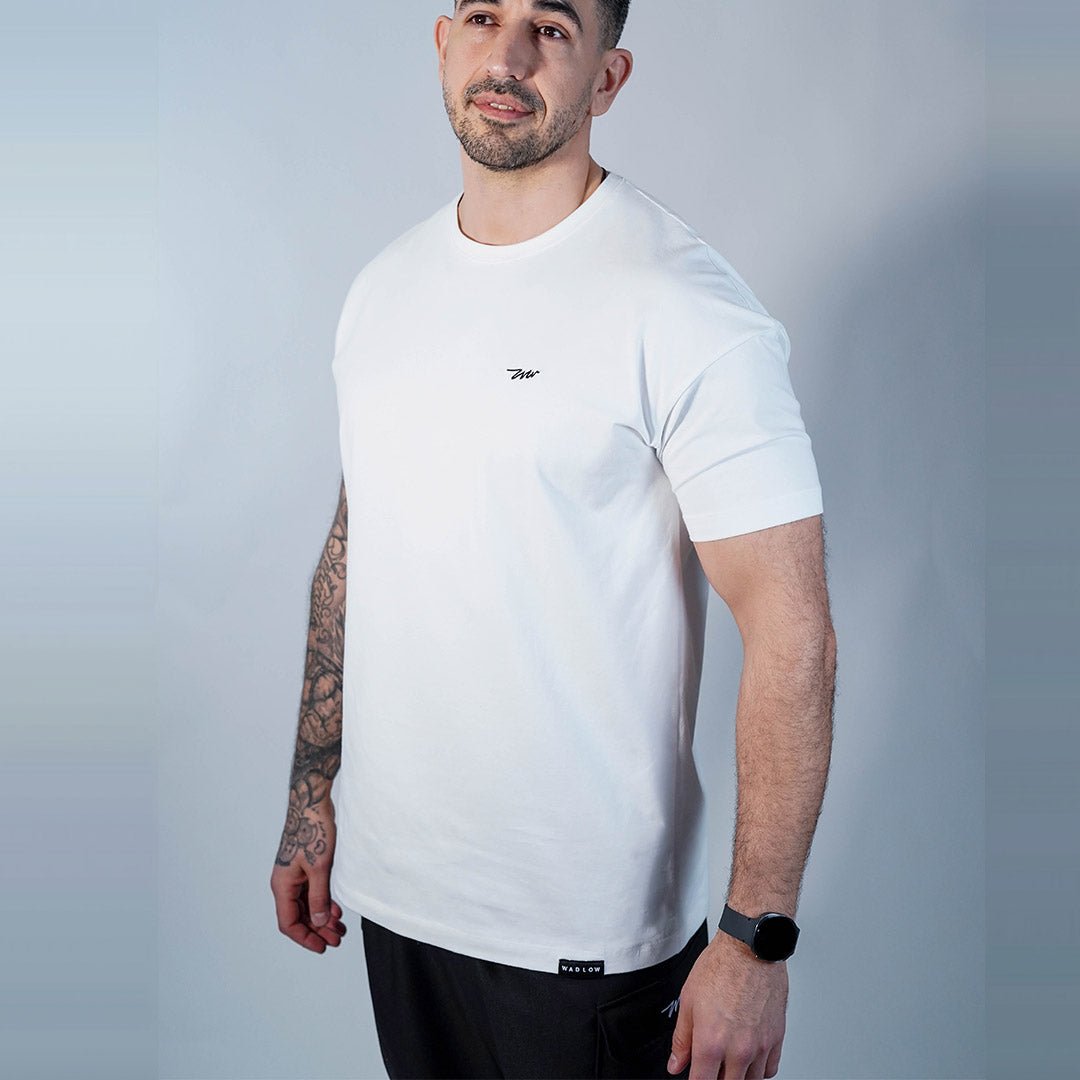 Essential 2.0 White T-shirt for Tall Men