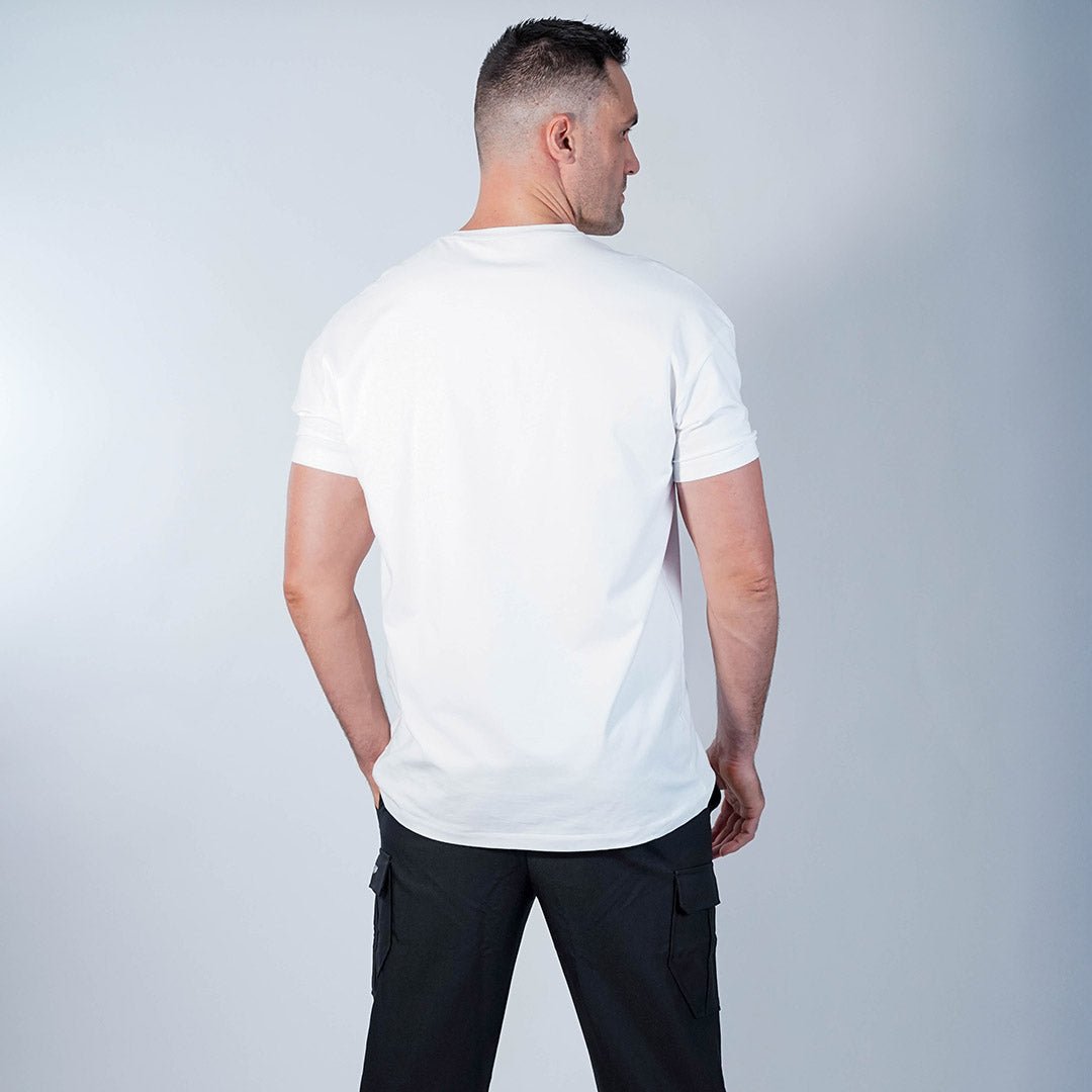 Essential 2.0 White T-shirt for Tall Men
