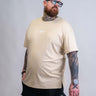 Model is 6'5", 310 lbs, wearing size 2XL