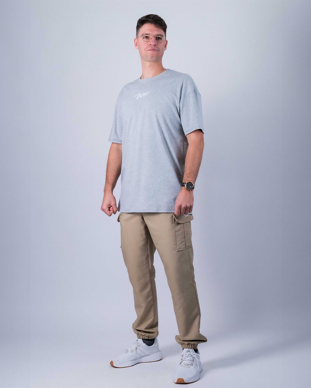 T-shirt essentiel Pour les grands - Gris