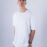 Model is 6'7", 195 lbs, wearing size L