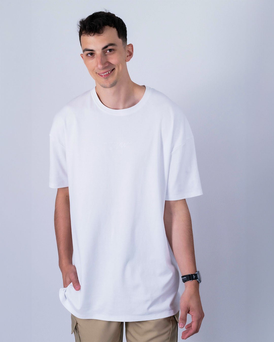 T-shirt essentiel Pour les grands - Blanc