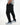 Black pants for tall men with Wadlow logo, styled with grey T-shirt and sneakers