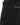 Close-up of black pants for tall men with side pocket and Wadlow label
