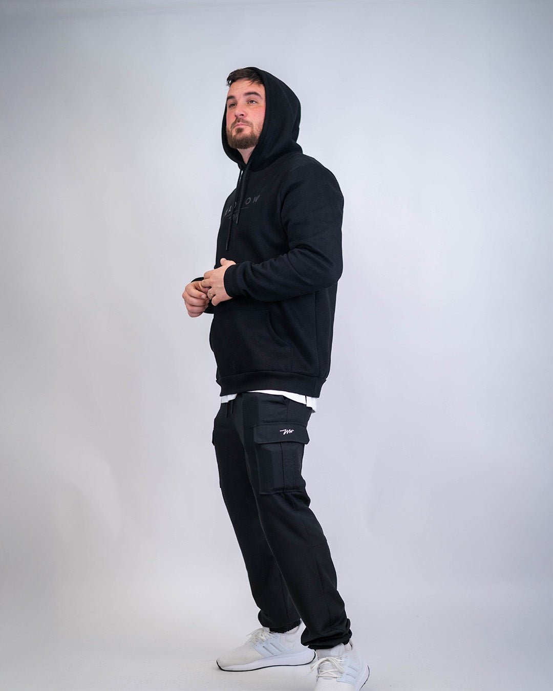 Hoodie Signature Pour les grands - Noir